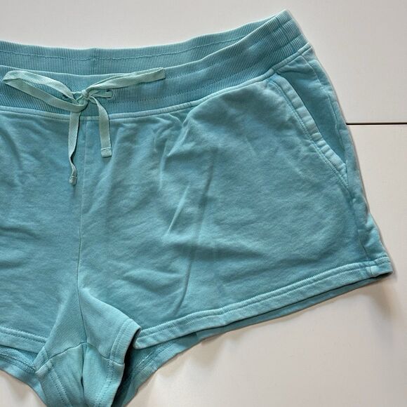 EUC Vineyard Vines Baby Blue Aqua Booty Cheeky Shorts Soft Knit Cotten Blend L - Picture 4 of 12
